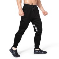 BOJIN Mens Sweatpants Casual Jogger Pants Drawstring Training Tapered Pant with Pocket-MYDK002 Black